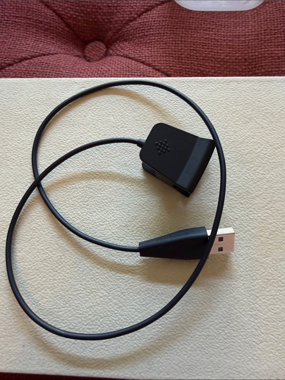 Fitbit Alta HR Fitness Tracker USB Charging Cable with Clip Connector